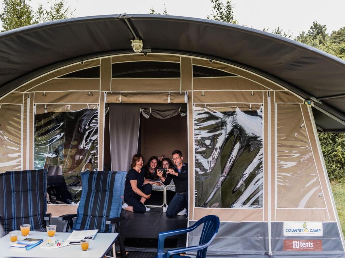 Nice Tent Lodge On A Campsite, Bordering The Forest, Luxembourg At 27 Km Medernach エクステリア 写真